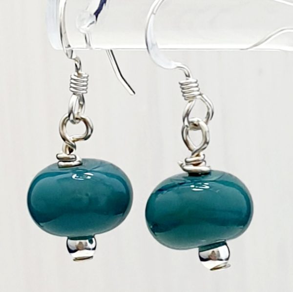 Mermaid - Small Rondelle Earrings - Image 2