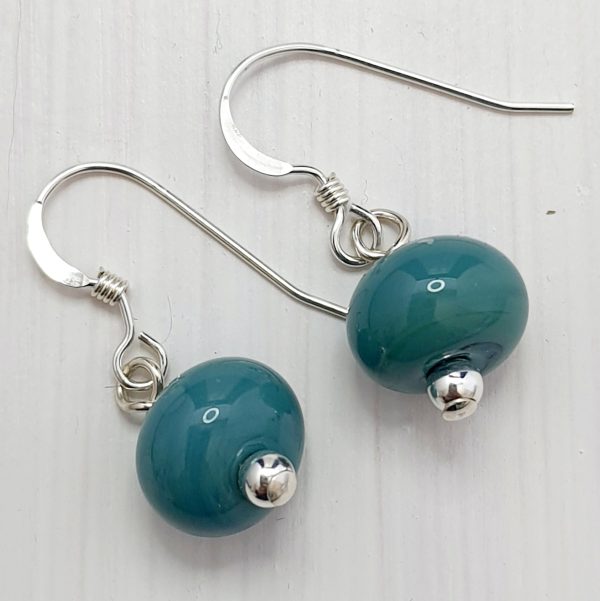 Mermaid - Small Rondelle Earrings