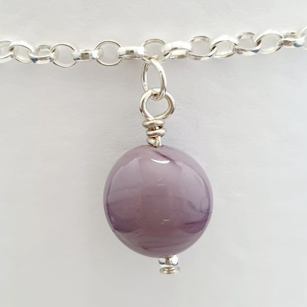 Mauve - Charm Bracelet - Image 2