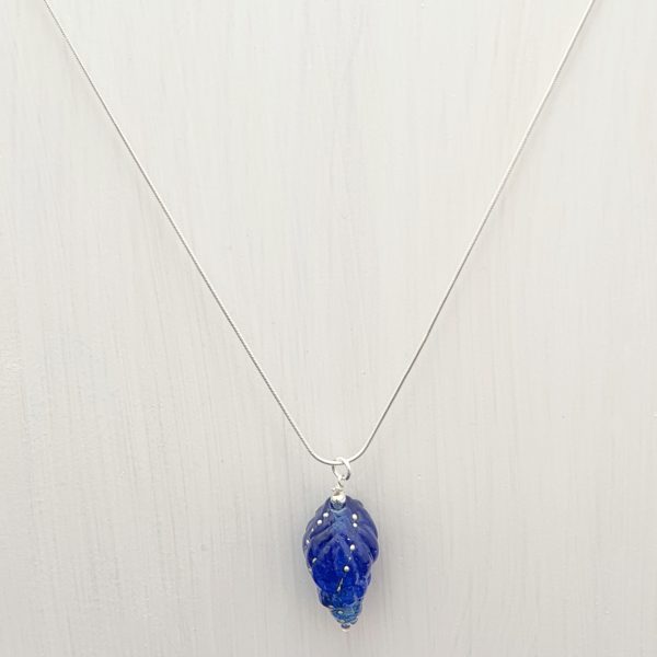 Dark Blue - Shell Pendant