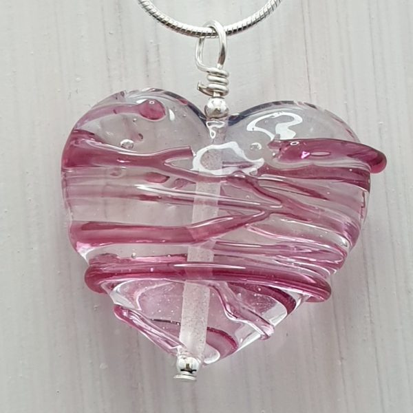 Rubino Oro - Stringer Heart Pendant - Image 2