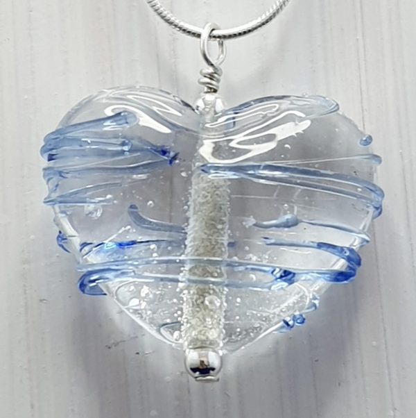 Ocean - Stringer Heart Pendant - Image 2